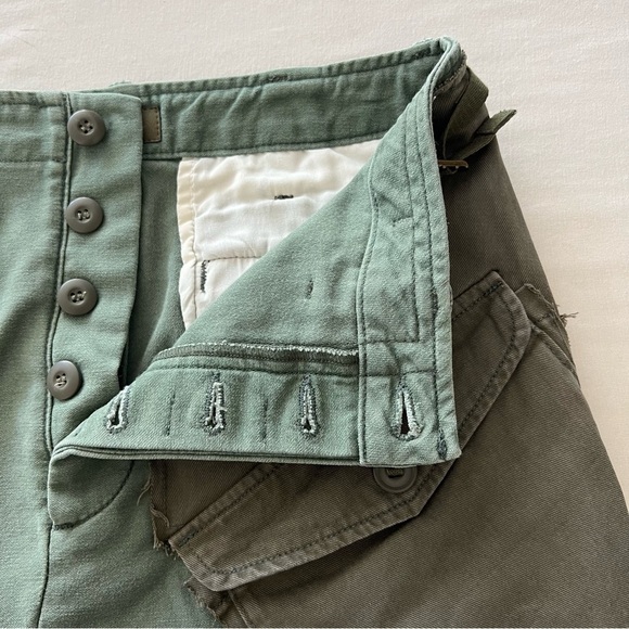 Mother The G.I. Jane Mini Skirt in On the Double - Picture 8 of 16